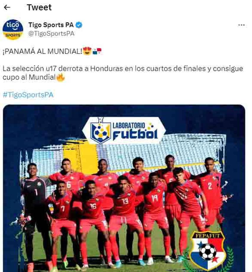 Tigo Sports de Panamá.