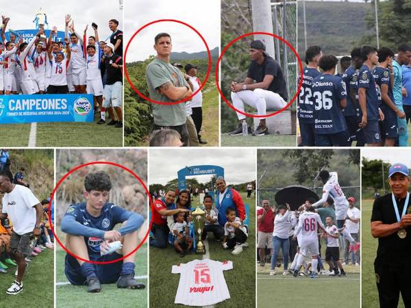 Las imágenes que dejó el partido de vuelta de la final del Torneo de Reservas en el cual Olimpia goleó 3-0 (global 4-3) al Motagua para coroncarse campeón en esta categoría.