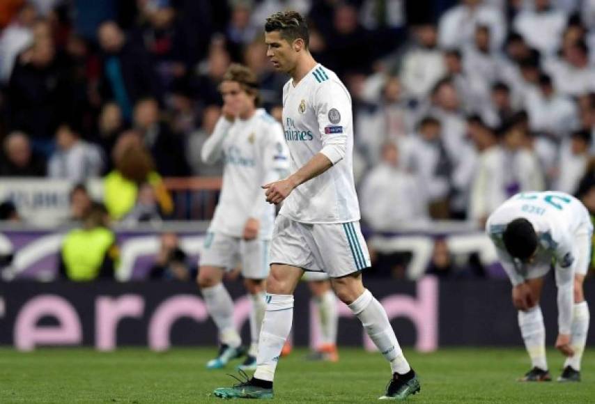 CR7 reaccionó preocupado y enfadado por el error de Keylor Navas.