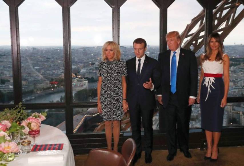 Mañana, los Trump serán los invitados de honor del presidente francés Emmanuel Macron durante el tradicional desfile militar del 14 de julio en la avenida parisina de los Campos Elíseos.