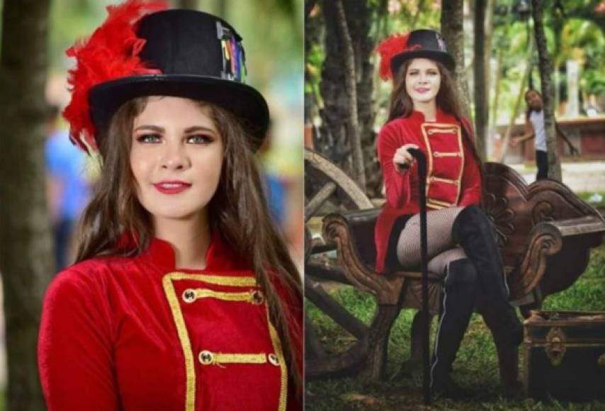 La hermosa Daniela Valle fue toda una sensación en las redes sociales en 2018. La chica se robó las miradas en los desfiles patrios con el cuadro de palillonas del Instituto Oficial Juventud Hondureña de Ocotepeque.