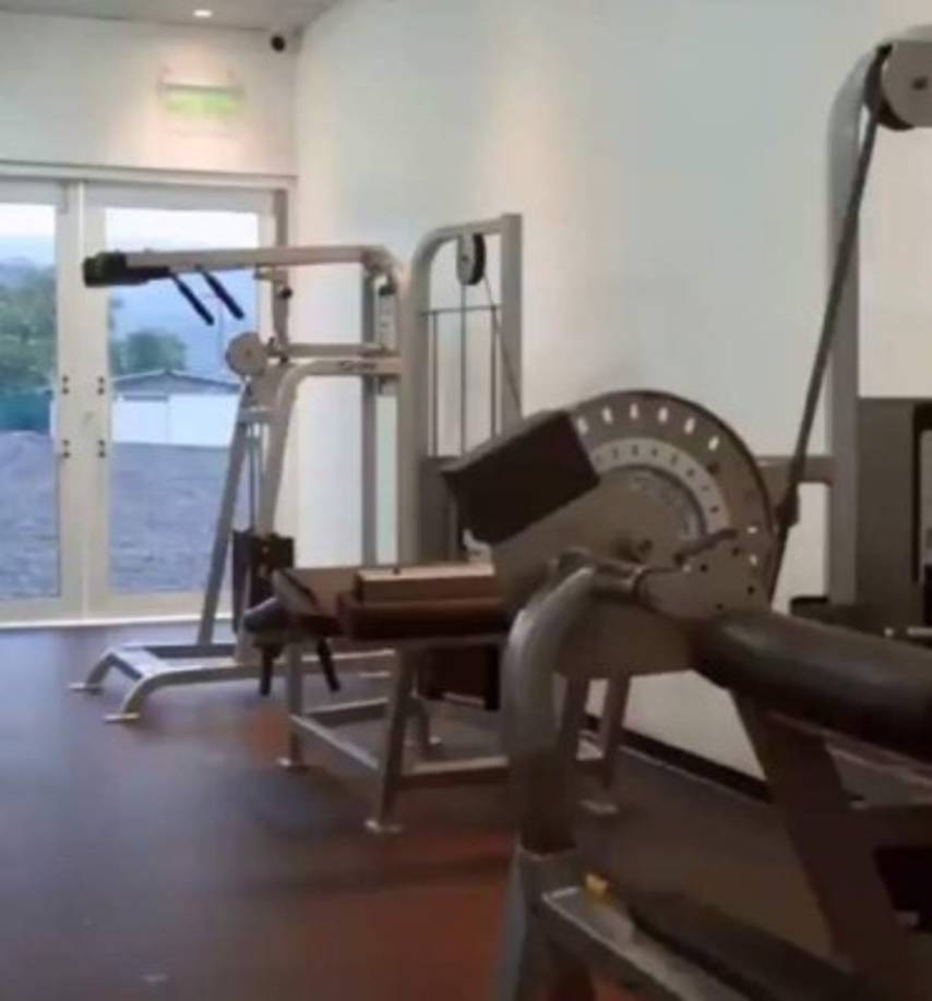 Así es el gimnasio con el que cuenta la Olimpia en su Centro de Alto Rendimiento.