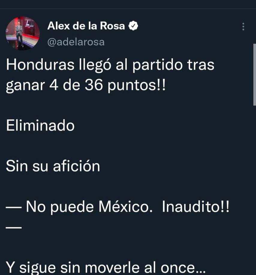 Los dardos a la Bicolor no podían faltar y con justa razón.