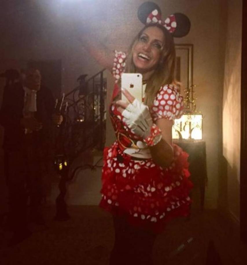 Lili Estefan de Minnie Mouse.