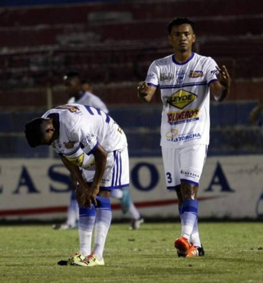 El equipo ceibeño está en el último lugar de la tabla del descenso con 22 puntos, a 12 del Real España.