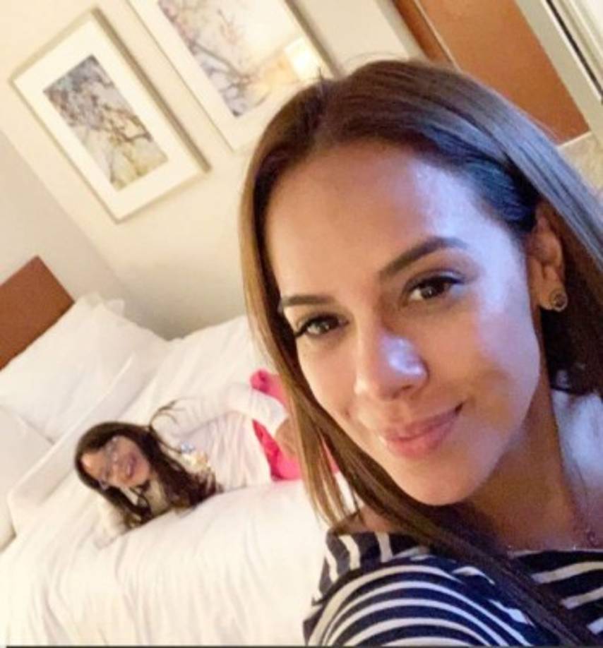 Lazzaroni tiene una hija con el exfutbolista hondureño Dani Turcios.