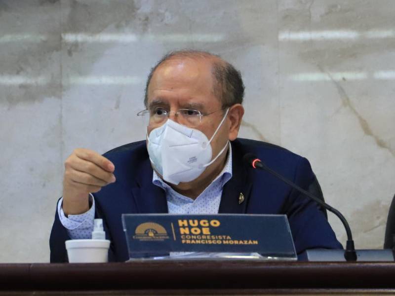Hugo Noé Pino, diputado vicepresidente del Congreso Nacional.