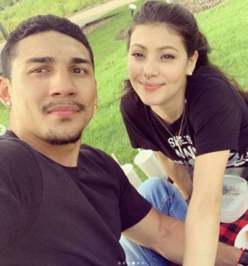 Teófimo López se casó en el 2019 con la neoyorquina Cynthia Ortez. La chica es de origen mexicano.