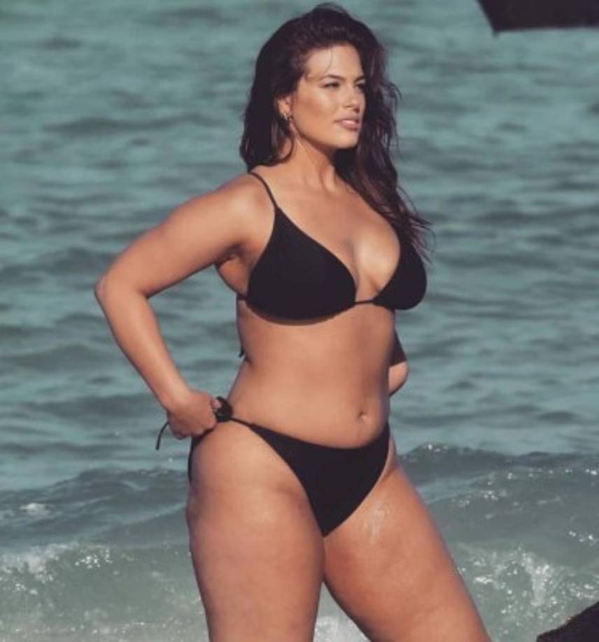 La curvilínea Ashley Graham.