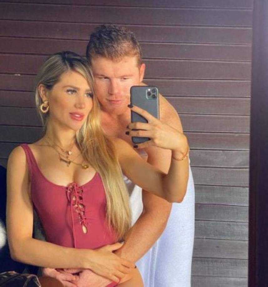 Saúl Álvarez, mejor conocido como “Canelo”, es un boxeador profesional mexicano, quien ha ganado campeonatos mundiales en cuatro categorías distintas de peso; actualmente es campeón mundial de la AMB, del CMB, FIB y de The Ring en peso mediano. Foto Instagram fernandagmtz.