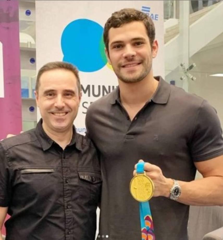 Marcelo Chiereghini participó en los Juegos Olímpicos de Río de Janeiro 2016 quedando en el octavo puesto con el tiempo de 48s41.<br/>