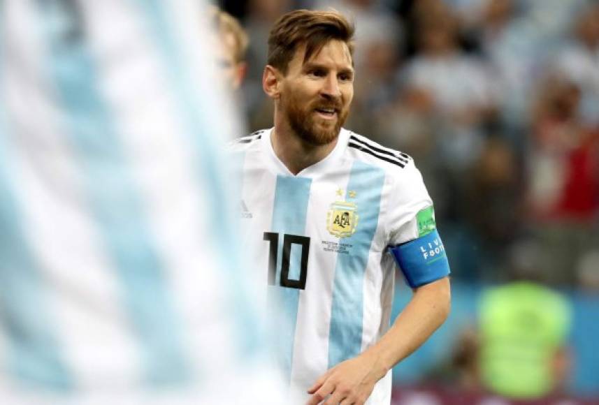 Messi, que falló un penal en el debut 1-1 ante Islandia tuvo una noche para el olvido en Nizhni Novgorod.