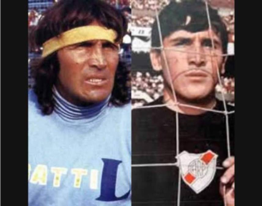 Hugo Orlando Gatti - El famoso portero conocido como 'El Loco' brilló en River Plate en 1964 y se retiró en Boca Juniors en 1988. Es probablemente el único futbolista querido por ambos clubes.