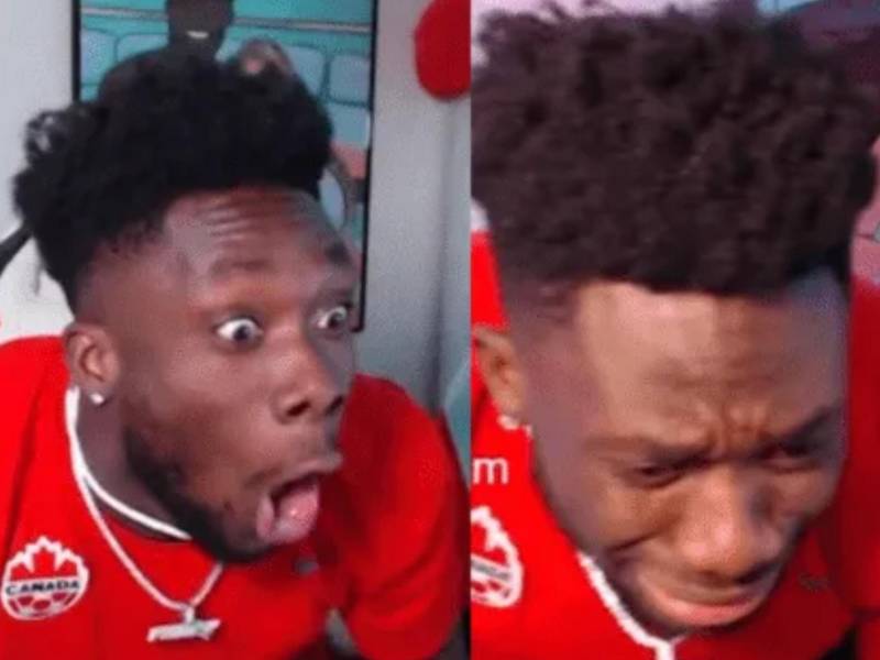 La conmovedora reacción de Alphonso Davies tras clasificación de Canadá al Mundial