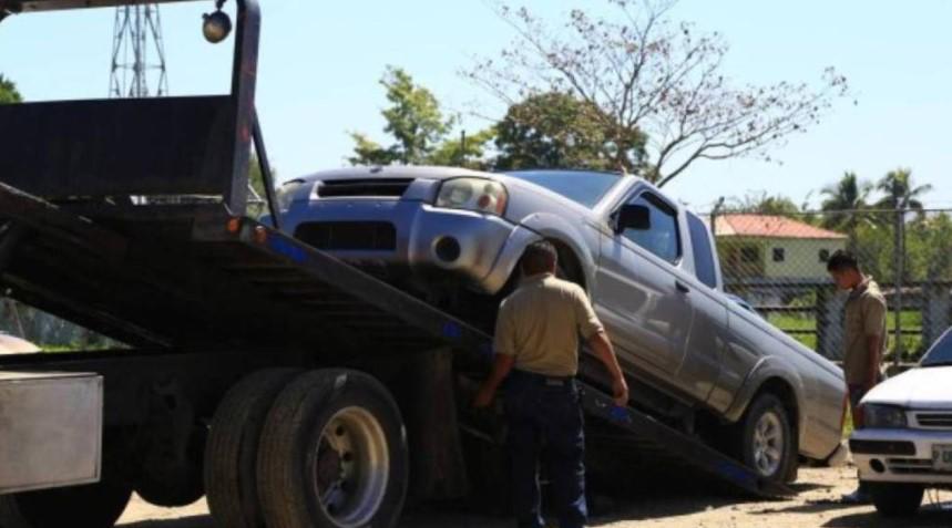 Multas por grúas ya superan el medio millón de lempiras