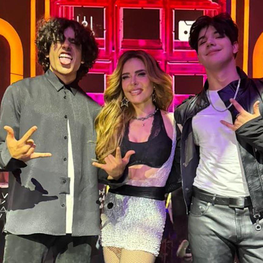 Gloria Trevi y sus hijos: Un espectáculo familiar en ‘Juego de Voces’