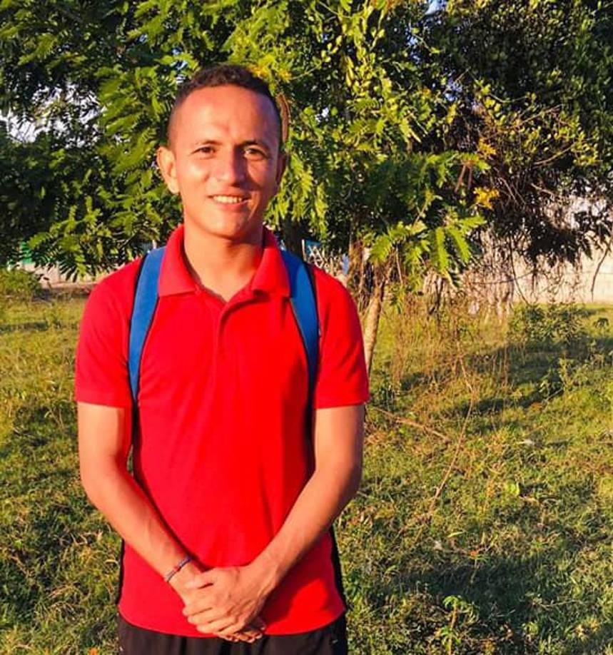 Álvaro Romero radica en México y no pierde la ilusión por volver al fútbol profesional.