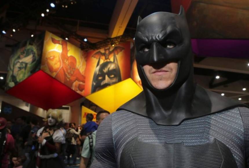 Batman también estuvo presente en la Comic Con.