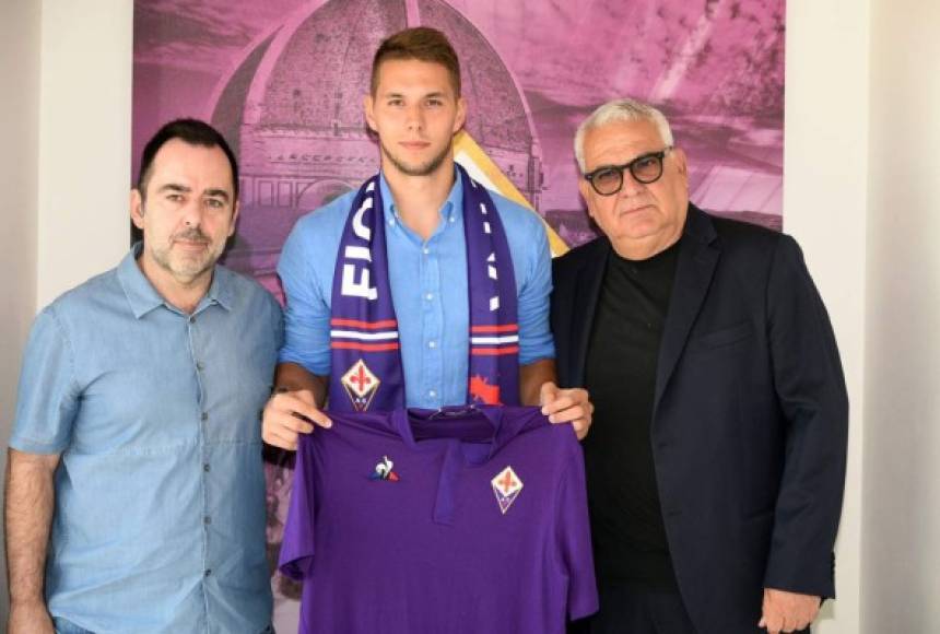 Marko Pjaca: Tras la llegada de Cristiano Ronaldo a la Juventus, el joven delantero sale del club de Turín y se ha convertido en nuevo jugador de la Fiorentina.