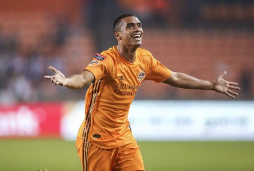 Mauro Manotas - Delantero colombiano del Houston Dynamo de la MLS de Estados Unidos.