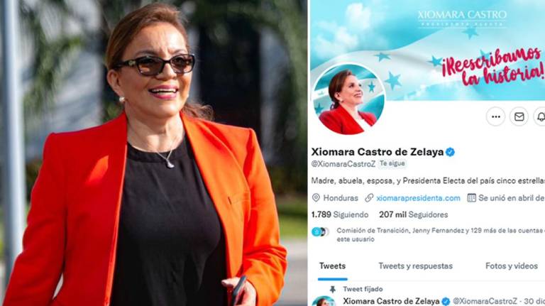Xiomara tomará posesión de su cargo como presidenta este jueves.