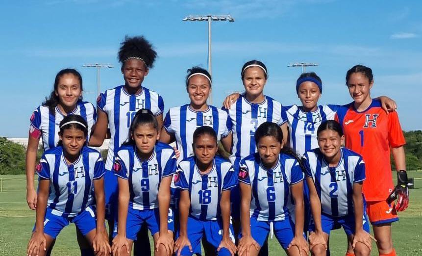 Selección Femenina Sub-15 de Honduras le propina goleada a Islas Vírgenes en torneo de Concacaf