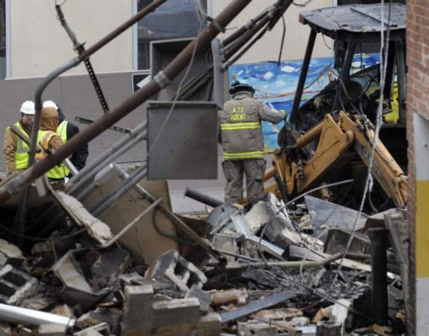 Los daños en la zona son evidentes y las autoridades han cortado los accesos para poder investigar lo ocurrido.