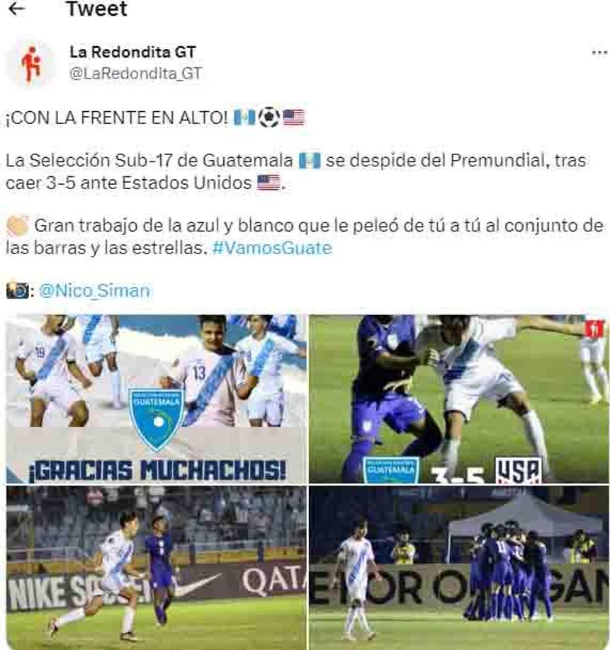 ¿Molestia en Guatemala? Keyrol se roba el show en Premundial Sub-17