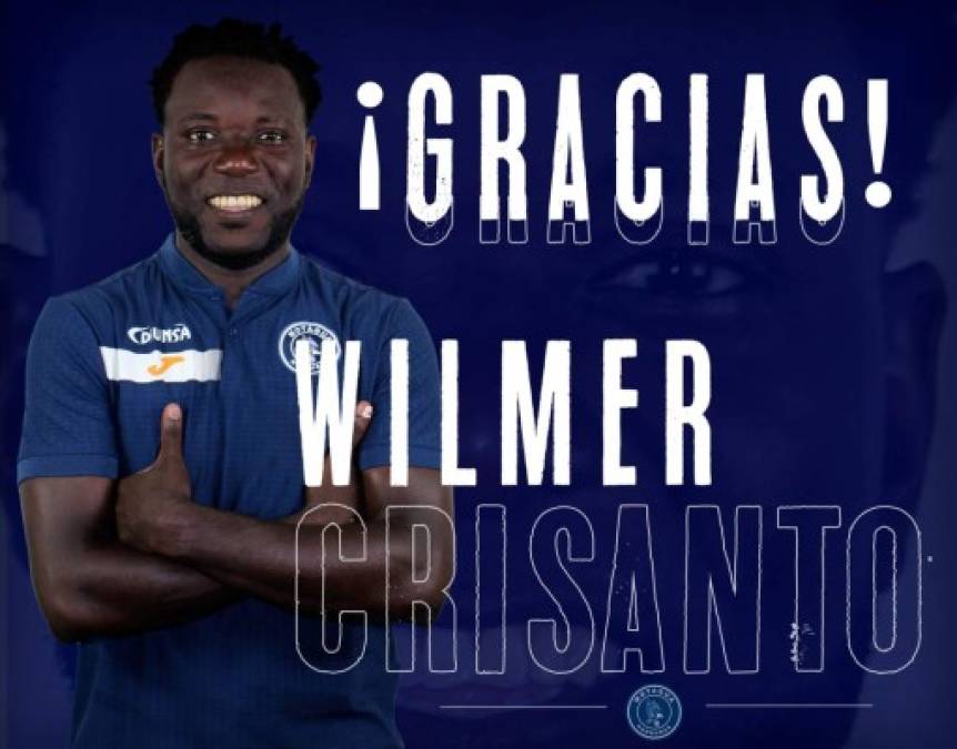 Wilmer Crisanto ha sido dado de baja por el Motagua, pese a que tenía seis meses de contrato, como confirmó el propio jugador. Fue Diego Vázquez quien le comunicó que no cuenta con él para el próximo torneo, reveló el lateral.