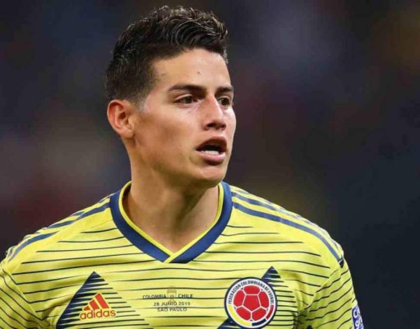 James Rodríguez: El Diario Marca informa que el colombiano ya está en España y en cuestión de días se estaría uniendo al Atlético de Madrid.