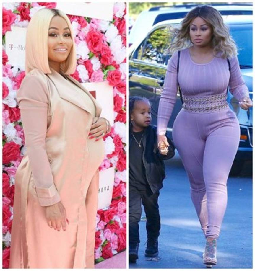 Han pasado solo 20 días desde que Blac Chyna dio a luz a su segundo hijo y el primero con Rob Kardashian, pero la excantante y empresaria va que vuela para perder el peso que ganó con el embarazo.