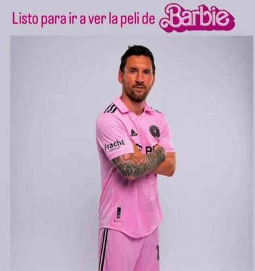 Messi fue víctima de memes tras su presentación con el Inter Miami