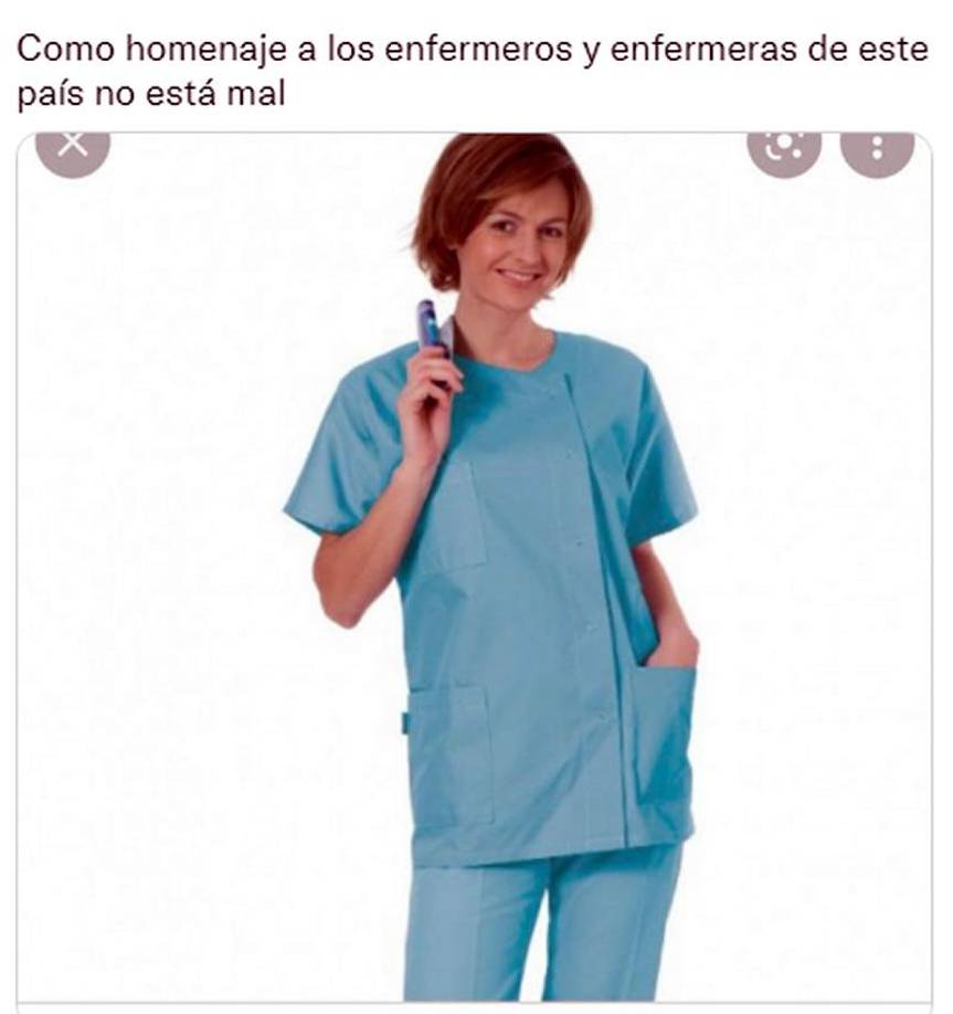 Algunos aficionados bromean con un homenaje a los médicos y enfermeros, mientras que otros ven un cómodo pijama para los jugadores.
