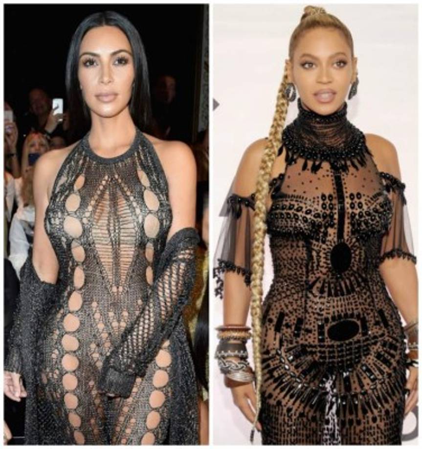 Parece que Beyoncé también le robó el look a Kim Kardashian.