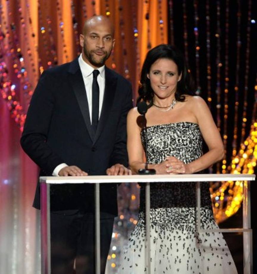 Keegan-Michael Key y Julia Louis-Dreyfus.
