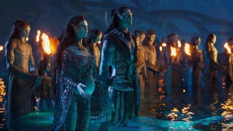 Escena de “Avatar: The Way of Water”.
