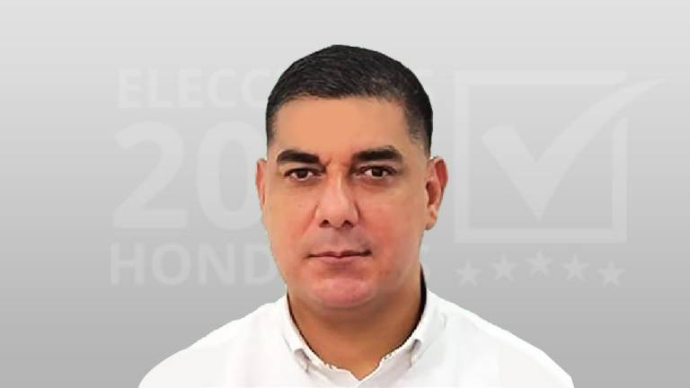 El candidato presidencial Carlos Mauricio Portillo.