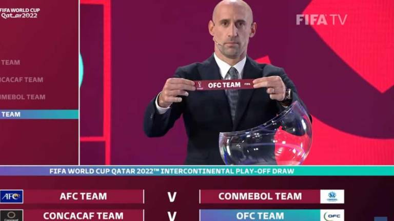 La FIFA sorteó los repechajes intercontinentales para el Mundial de Qatar 2022.