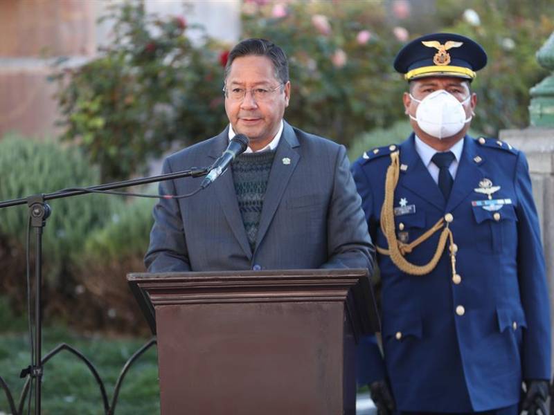 El presidente de Bolivia, Luis Arce.