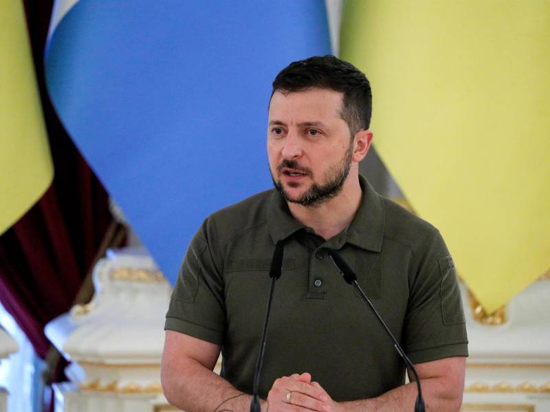 Volodimir Zelenski, presidente de Ucrania.