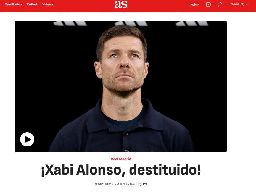 Real Madrid dijo adiós a Xabi Alonso: revuelo en redes y dardo tras su despido