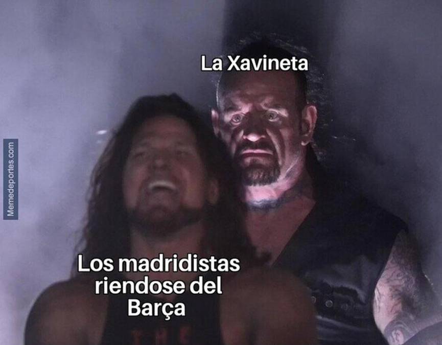 Los memes crucifican al Real Madrid tras ser goleado y humillado por el Barça de Xavi