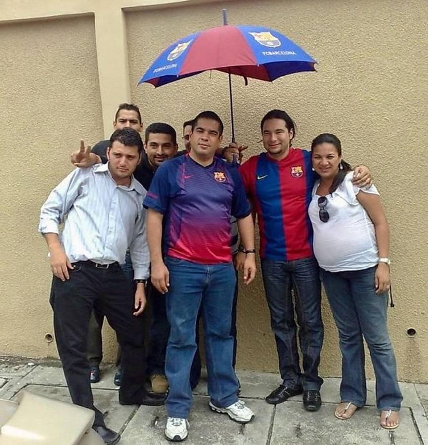 Walter Urbina era un declarado aficionado del FC Barcelona.