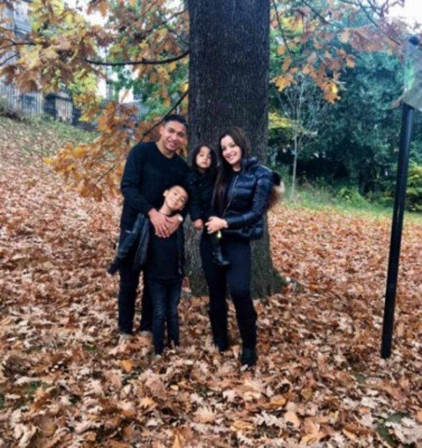 Virginia y Emilio forman una linda familia.