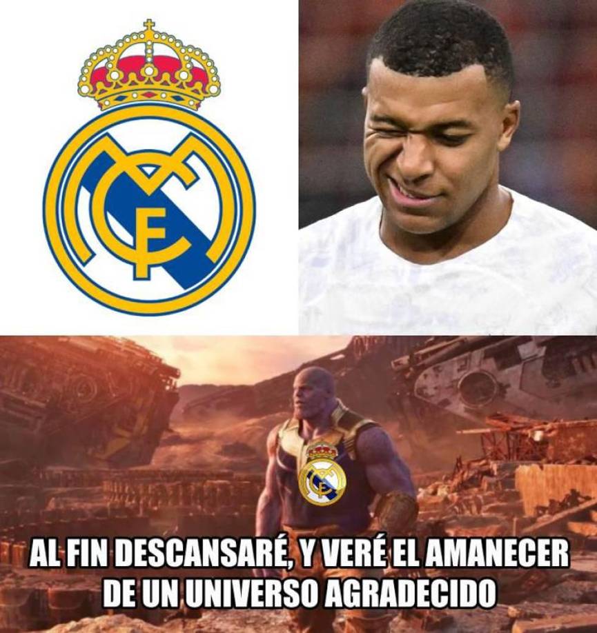 Barcelona lo sufre: Mbappé desata ola de memes por su fichaje al Real Madrid