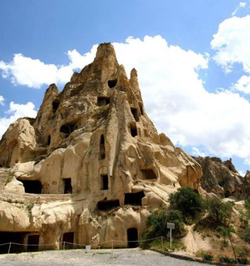 Las iglesias de Goreme en Turquía. Foto:es.pinterest.com