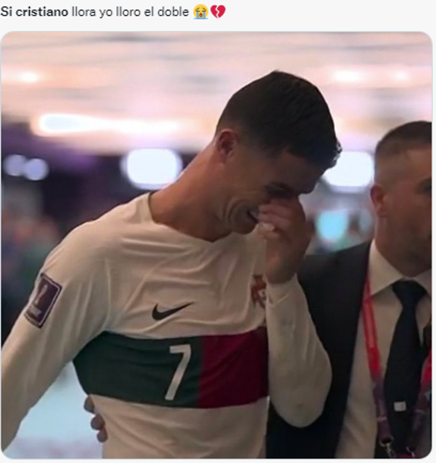 No perdonan: Burlas a CR7 y Portugal tras eliminación del Mundial