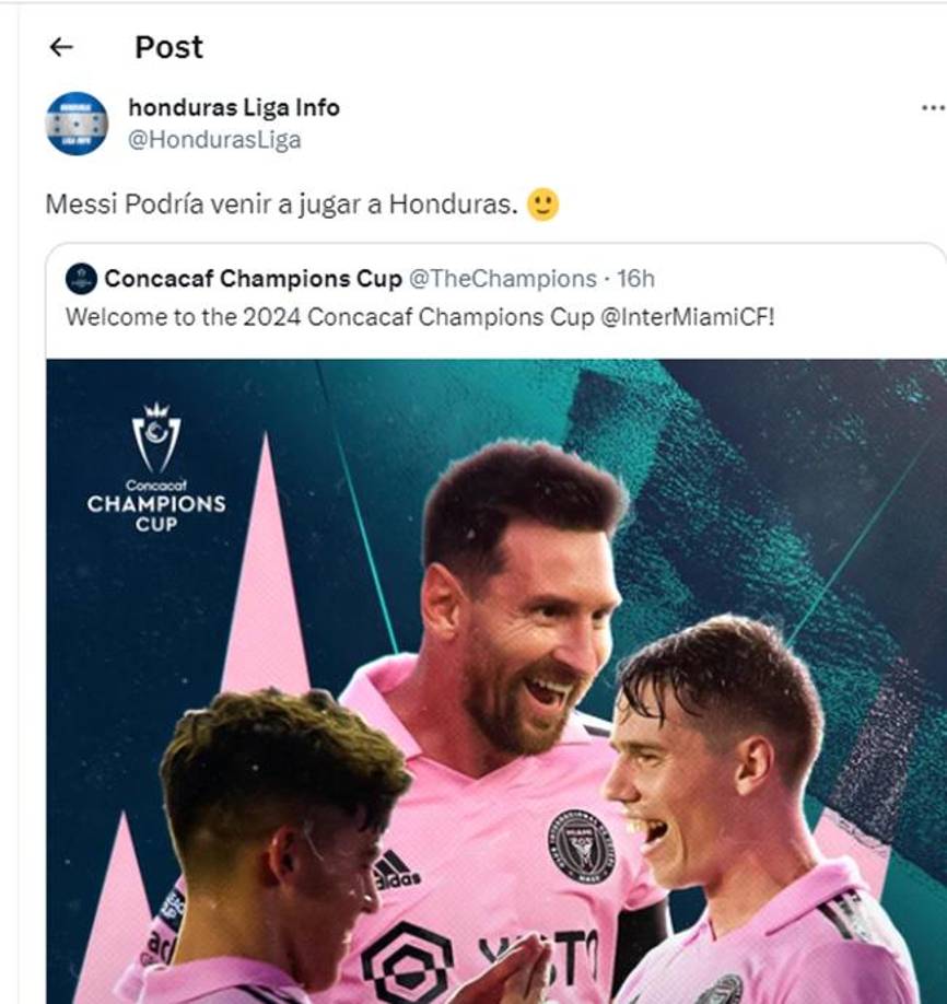En Honduras crece la ilusión por ver a Messi en Honduras.