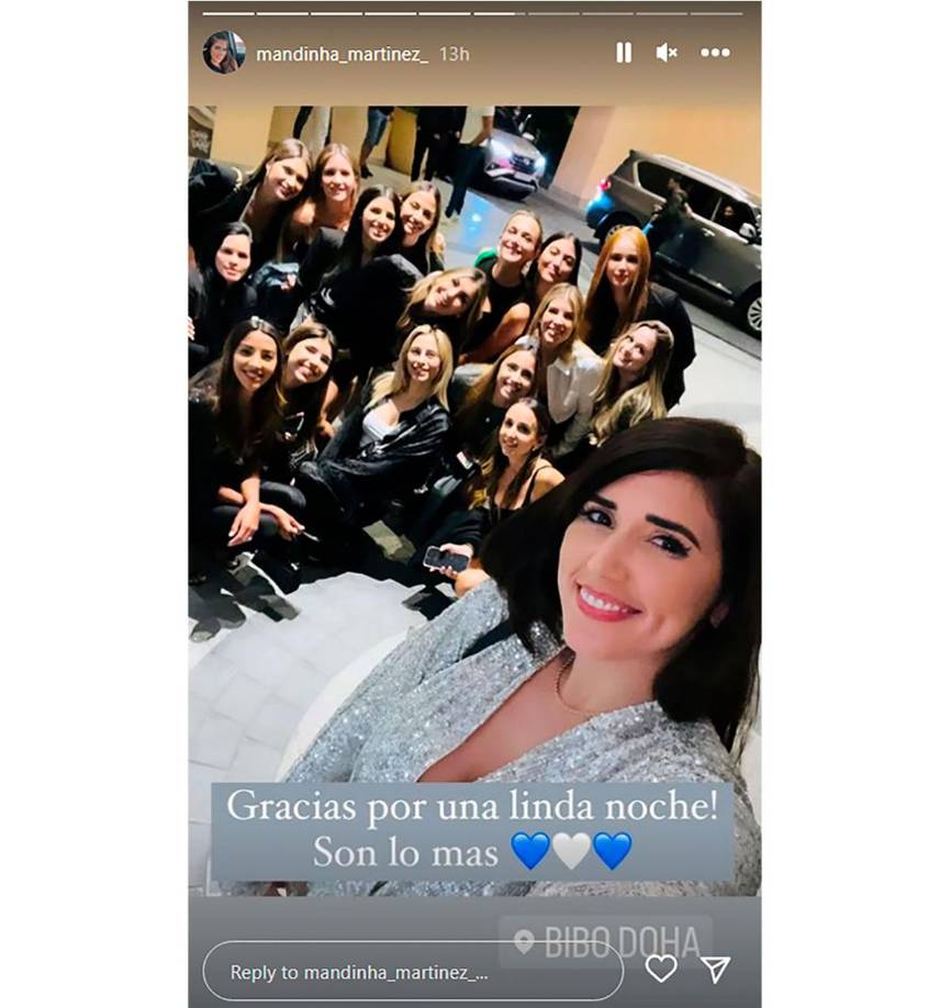 Tanto es la unidad que han tenido las esposas de los jugadores argentinos que hasta hicieron una promesa en caso de que Argentina se consagrara campeón del Mundial de Qatar 2022. Y ahora deberán cumplirla.