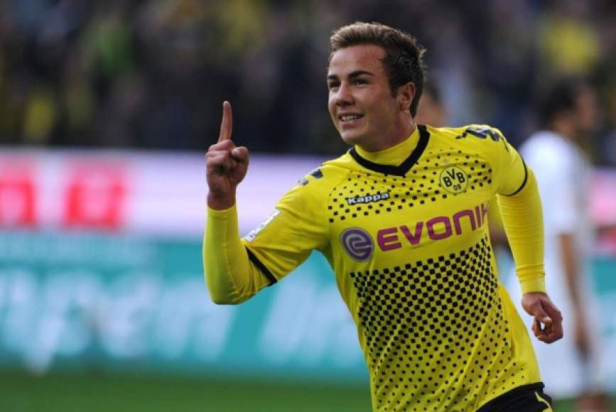 Mario Götze: El campeón del mundo con Alemania en el 2014 se encuentra sin equipo. Rescindió su contrato con el Dortmund por lo que no tiene equipo.